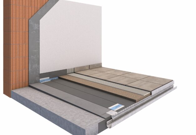 PCI-System II, Balkon / Terrasse. Großformatige Fliesen und Naturstein